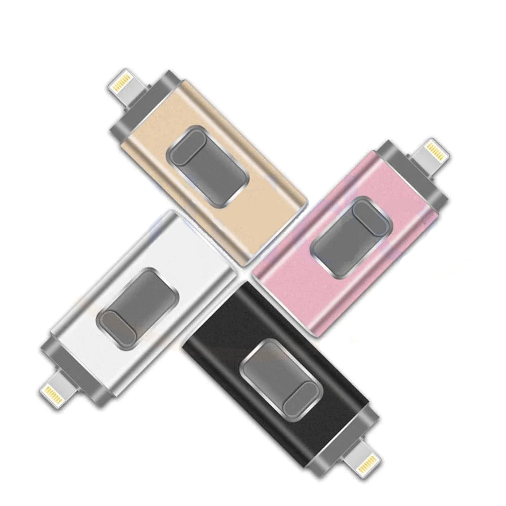 4 in 1 Flashdrive | Geen last meer van een volle telefoon!