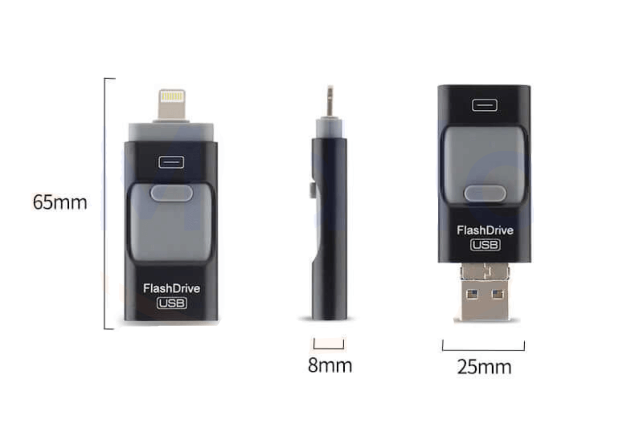 4 in 1 Flashdrive | Geen last meer van een volle telefoon!